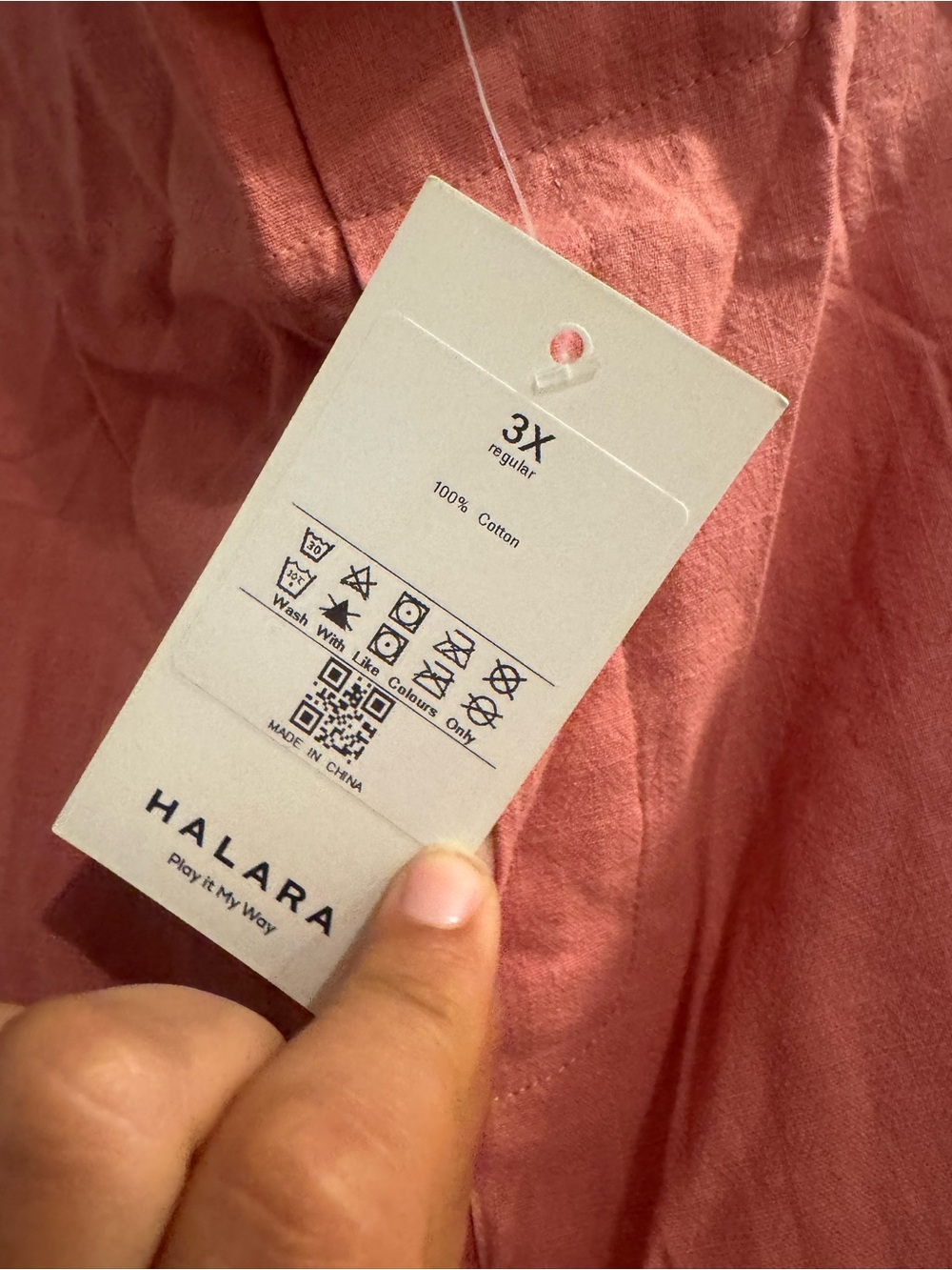 NWT HALARA Wide-Leg Pants in Terracotta SIZE 3x| business casual athleisure - Picture 2 of 7